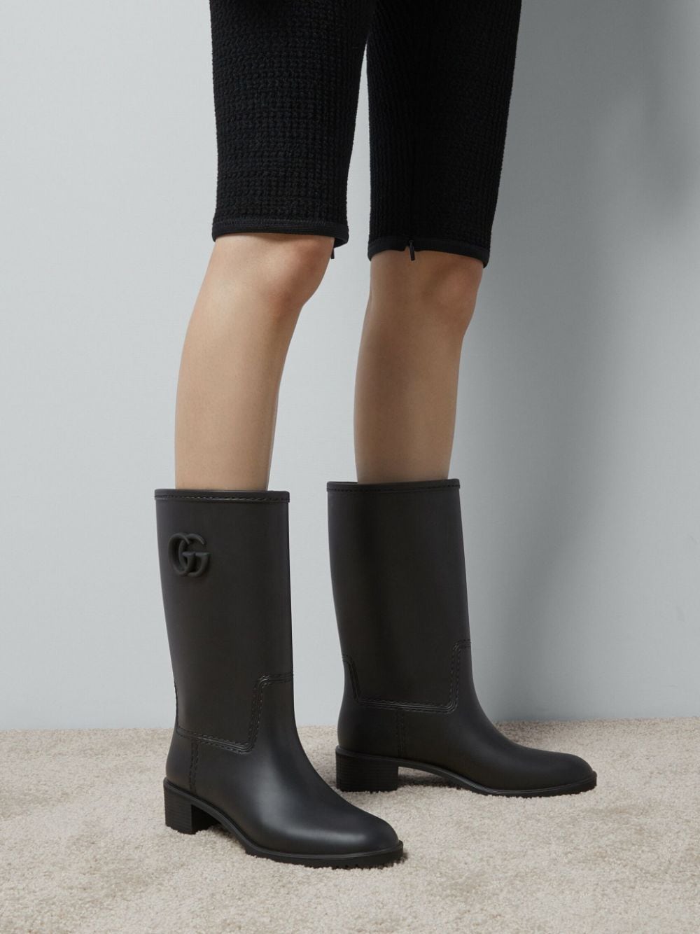 GUCCI Stylish Black Boots for Women - 24SS Collection