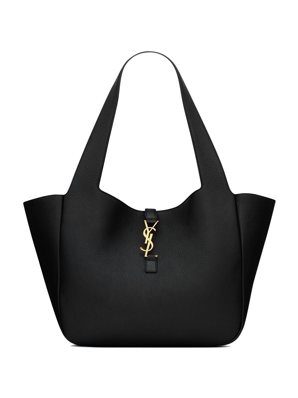 SAINT LAURENT Elegant Mini Black Leather Handbag