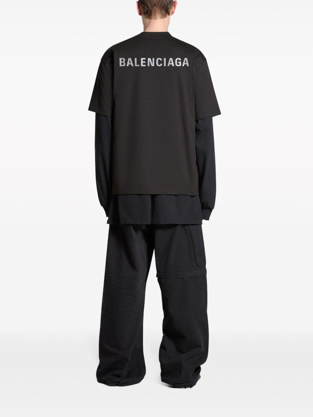 BALENCIAGA Medium Fit Short-Sleeve Graphic T-Shirt