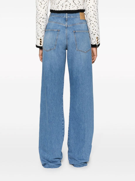 GUCCI Elegant Light Blue Straight-Leg Denim Jeans