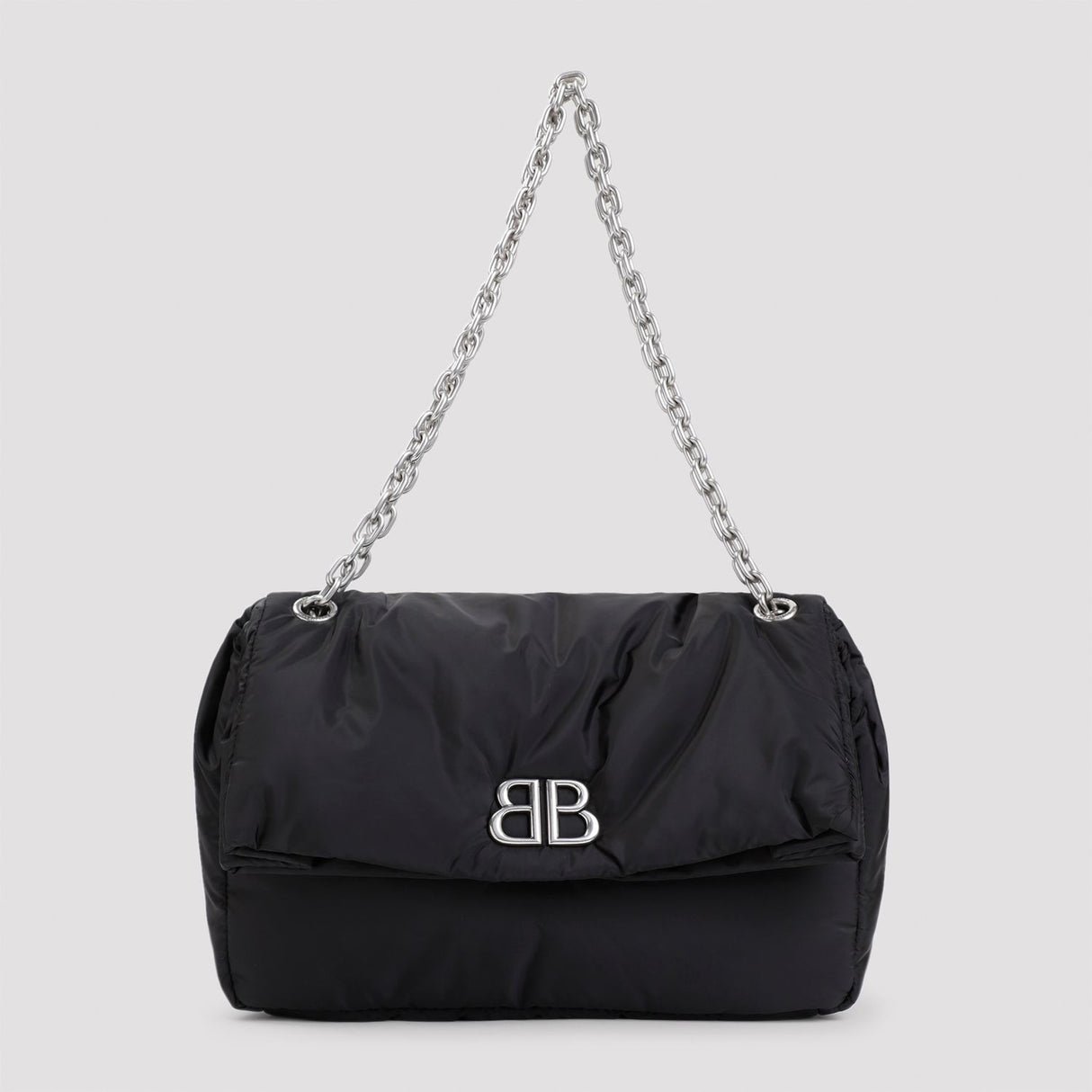 BALENCIAGA Mini Padded Logo Handbag