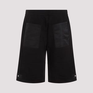 ALEXANDER MCQUEEN Classic Black Cotton Shorts for Men