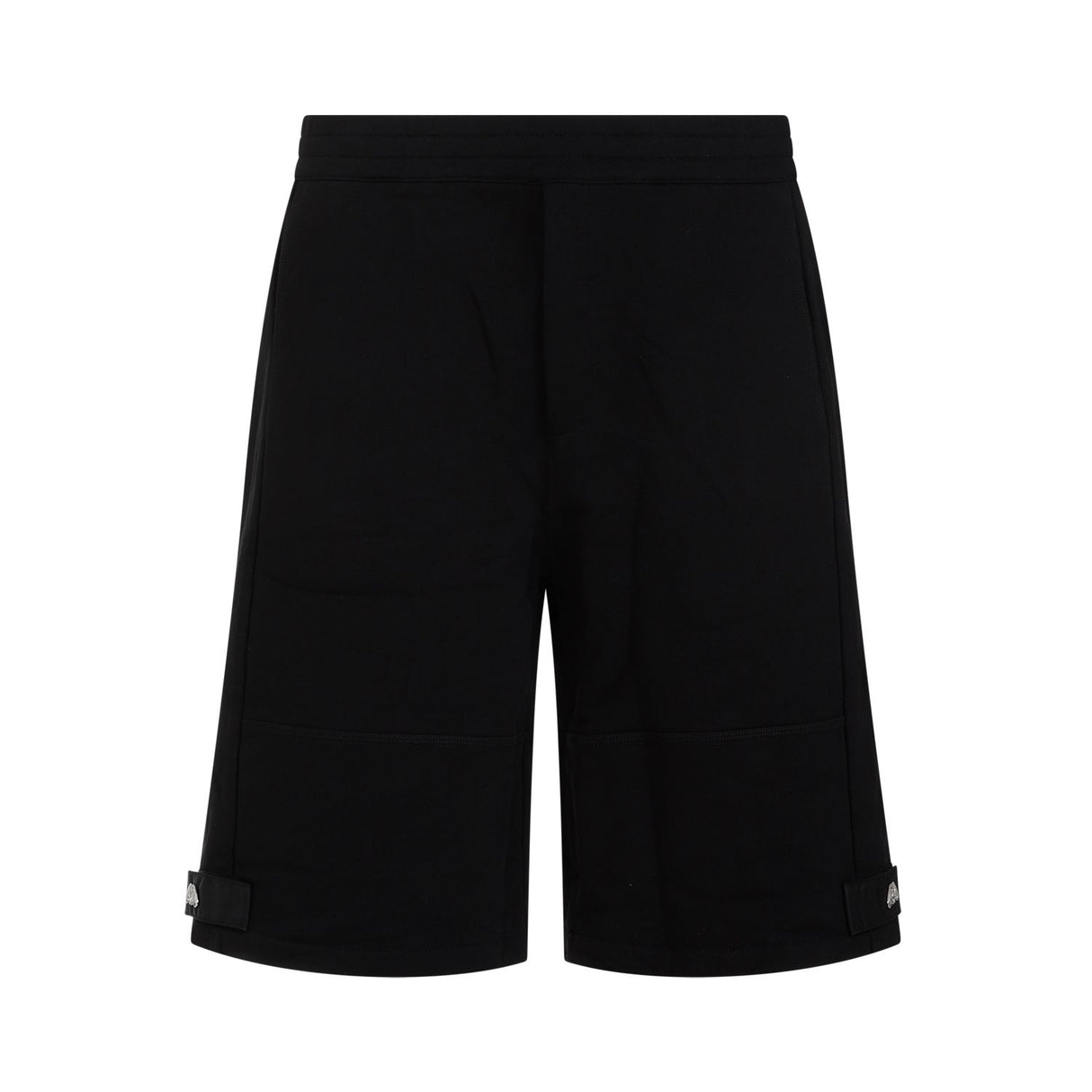 ALEXANDER MCQUEEN Classic Black Cotton Shorts for Men