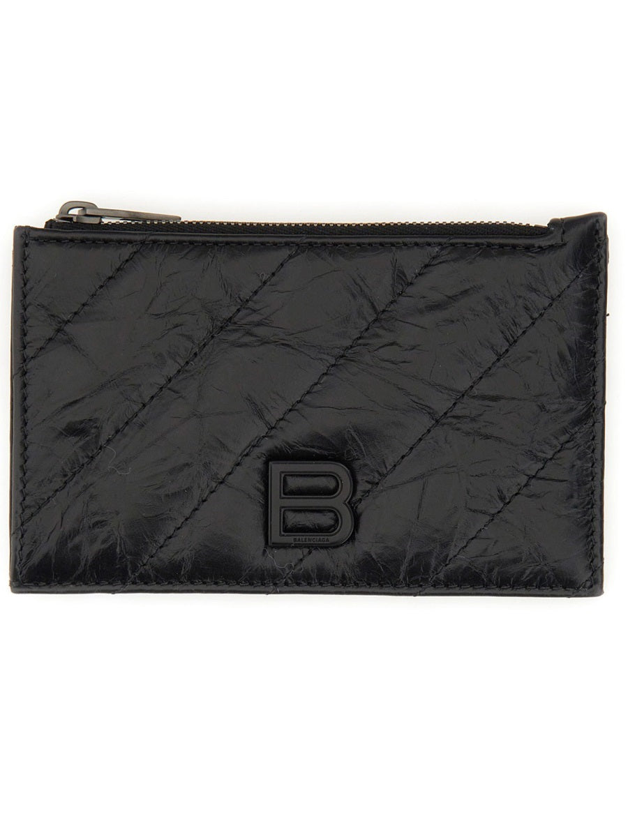 BALENCIAGA Mini Logo Card Holder