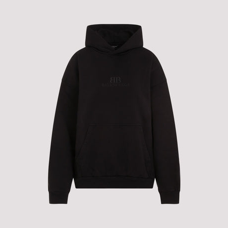 BALENCIAGA Luxury Cotton Blend Hoodie - Medium Fit