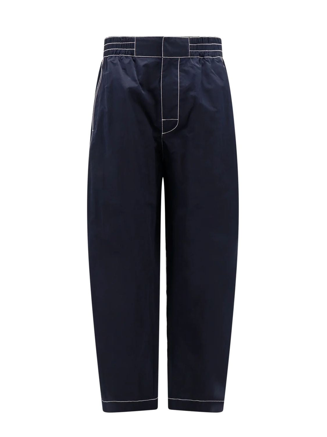 Blue Straight Leg Pants - SS24 Collection