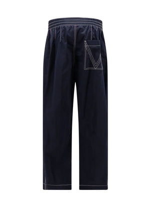 Blue Straight Leg Pants - SS24 Collection