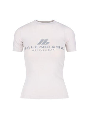 BALENCIAGA Sleek Fitted Activewear Tee