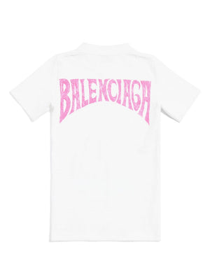 BALENCIAGA Men's 24SS White Tunic Tee