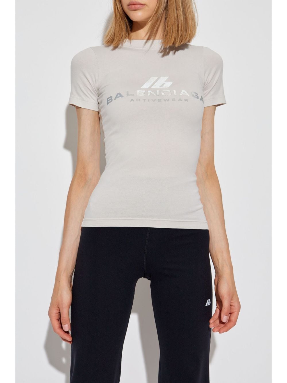 BALENCIAGA Fitted Activewear Tee - Women's