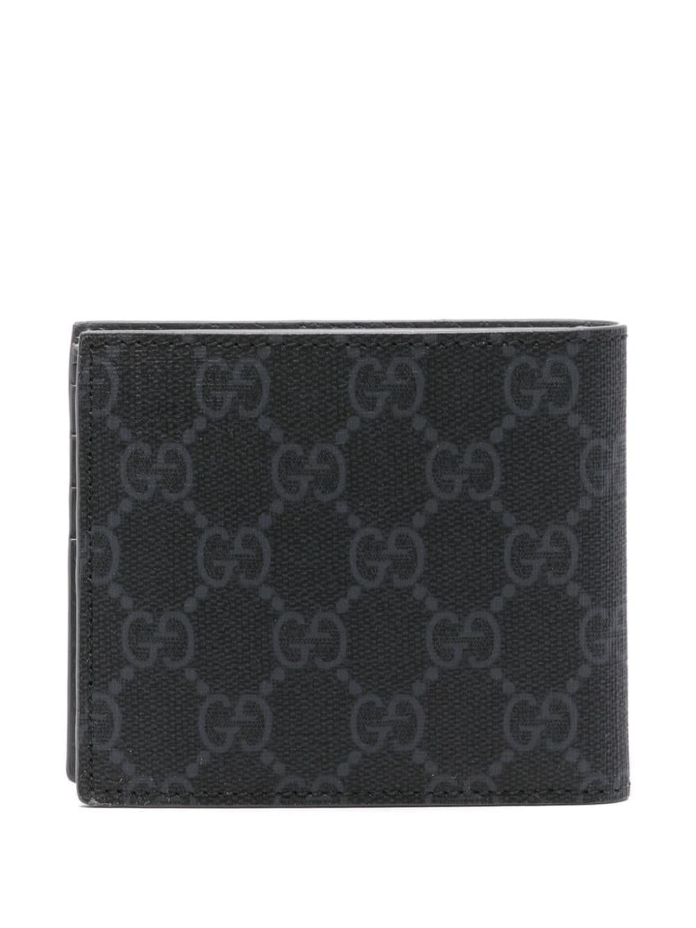 GUCCI Elegant Mini GG Supreme Wallet - 11cm x 9cm x 1.5cm