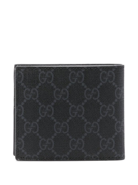 GUCCI Elegant Mini GG Supreme Wallet - 11cm x 9cm x 1.5cm