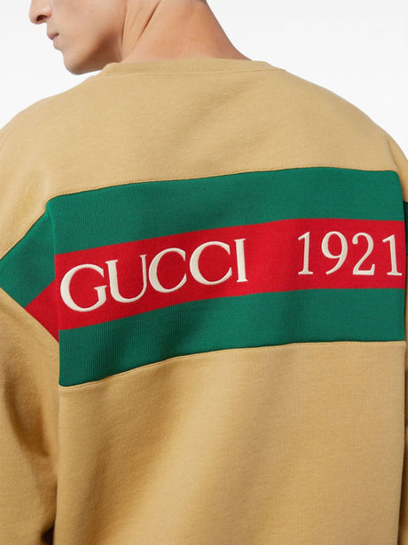 GUCCI Classic Cotton Sweatshirt for Men