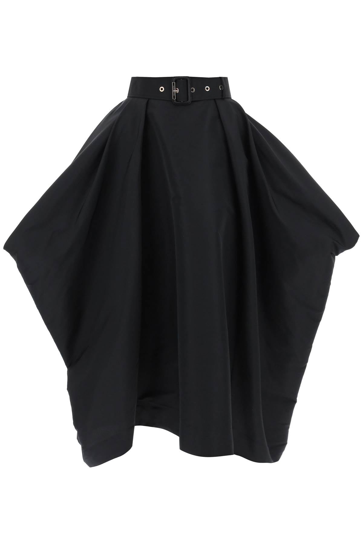 ALEXANDER MCQUEEN Elegant Peg-Top Skirt in Black for Women - FW23