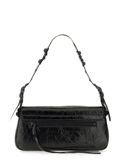 BALENCIAGA Mini Domesticated Leather Shoulder Bag