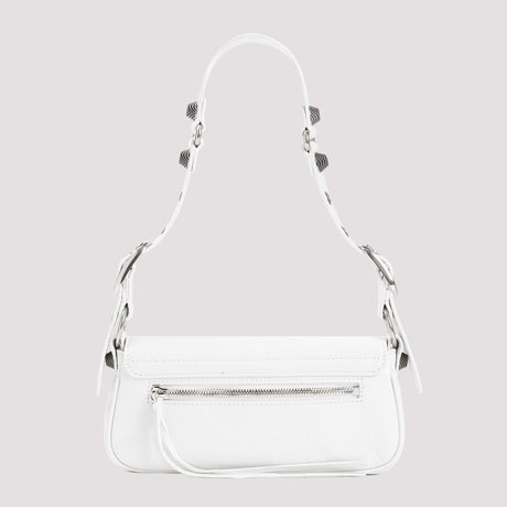 BALENCIAGA Le Cagole Sling Shoulder Bag - White