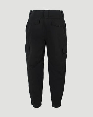 ALEXANDER MCQUEEN Classic Black Military Trousers for Men