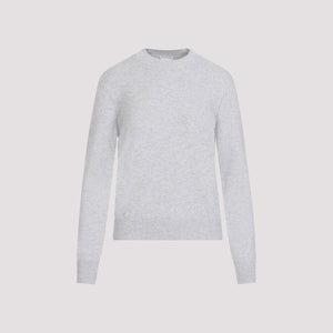 BOTTEGA VENETA Luxurious Grey Cashmere Pullover for Women - SS24 Collection