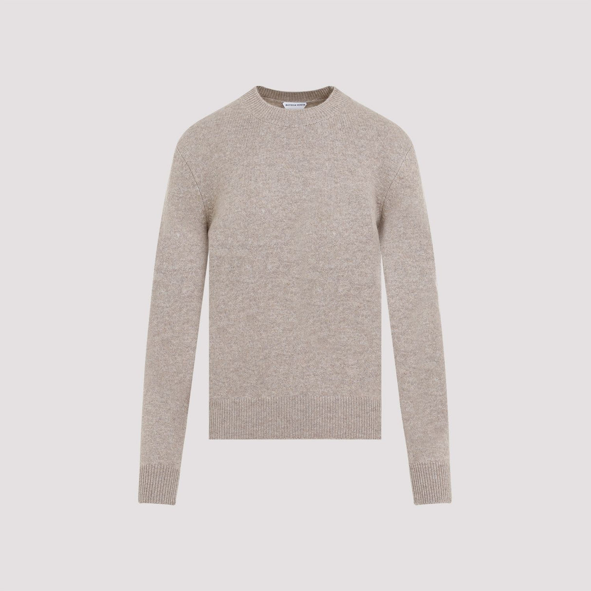 BOTTEGA VENETA Luxurious Grey Cashmere Pullover for Women - SS24 Collection