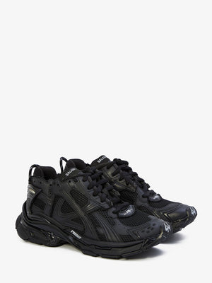 BALENCIAGA Black Men's Polyurethane Sneakers for SS24