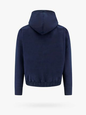 Áo Hoodie Nam Màu Đen Bằng Cotton Có Chi Tiết Satin