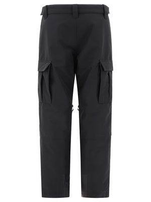 BALENCIAGA Black Mid-waist Cargo Pants for Men from High-End Fashion Brand