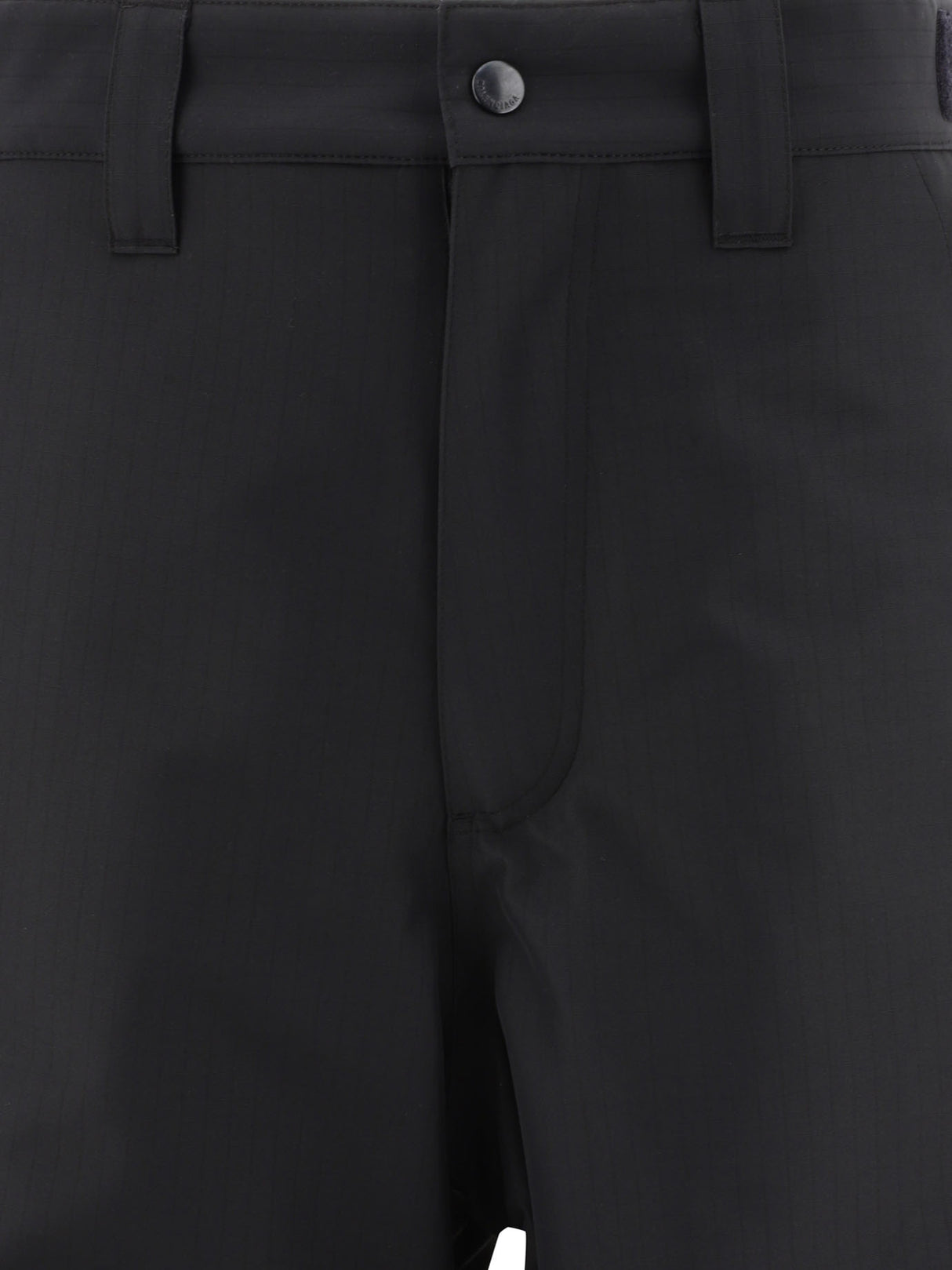 BALENCIAGA Black Mid-waist Cargo Pants for Men from High-End Fashion Brand