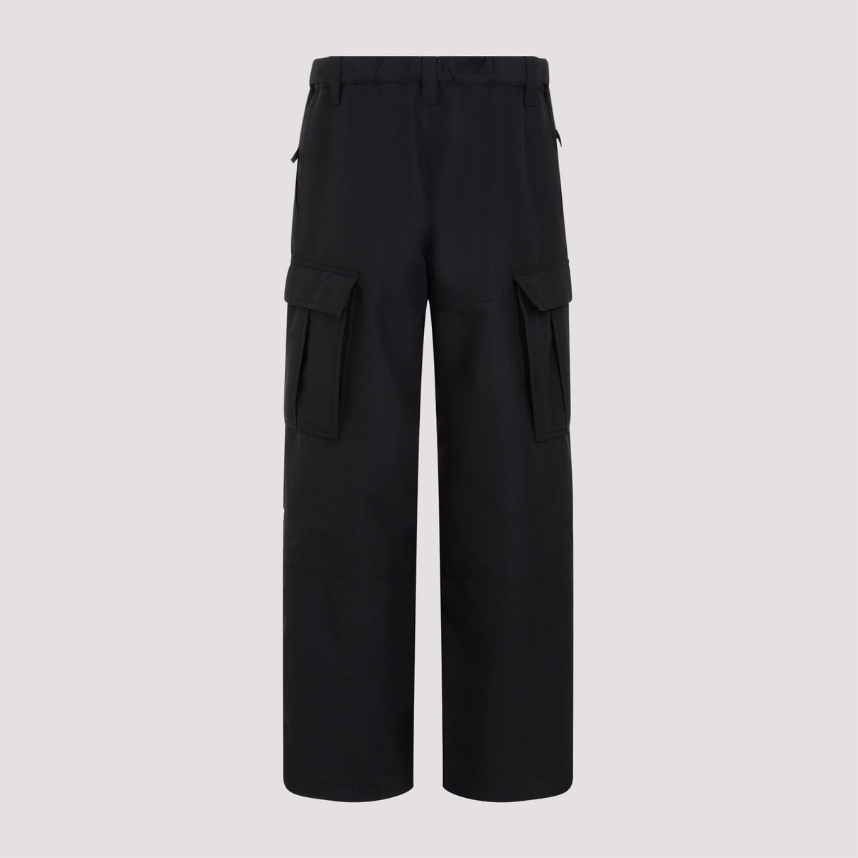 BALENCIAGA Sleek and Functional Men's Black Cargo Pants for SS24