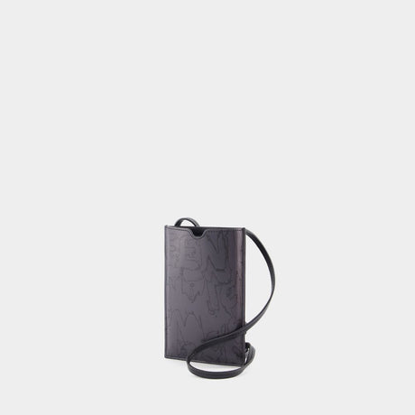 ALEXANDER MCQUEEN Men's Black Crossbody Bag for SS24