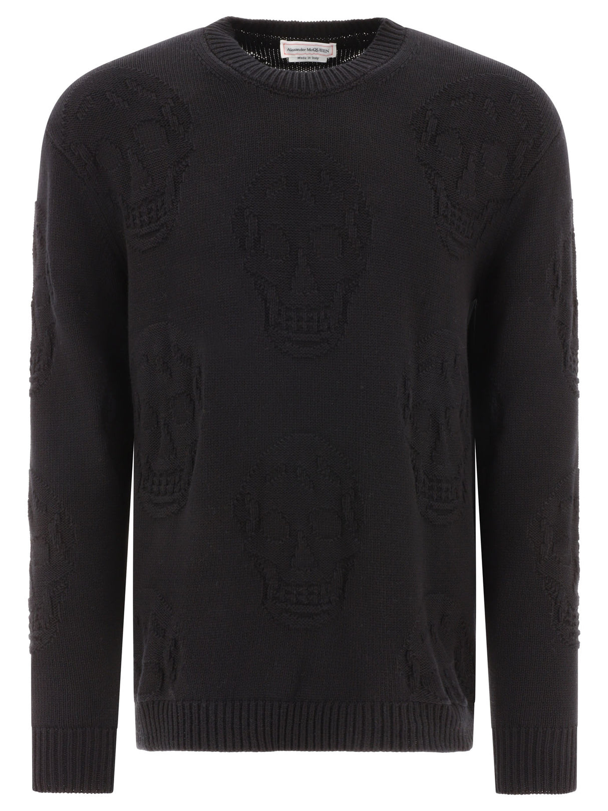 ALEXANDER MCQUEEN Men's 2024 Black Sweater - 24SS Collection