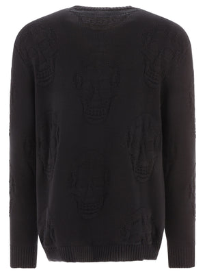 ALEXANDER MCQUEEN Men's 2024 Black Sweater - 24SS Collection