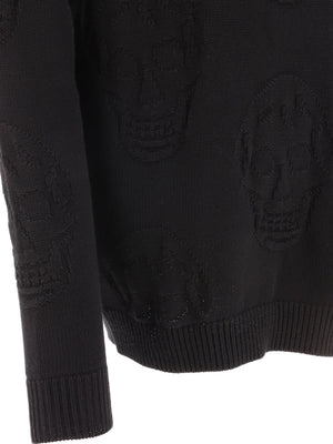 ALEXANDER MCQUEEN Men's 2024 Black Sweater - 24SS Collection