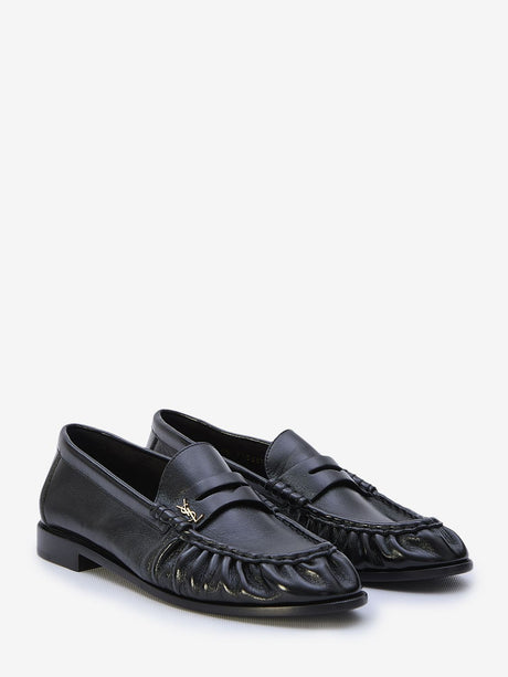 SAINT LAURENT Luxury Leather Loafers for Men - SS24 Collection