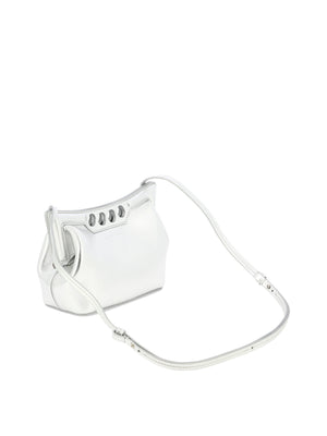 ALEXANDER MCQUEEN The Mini Peak Metallic Purse