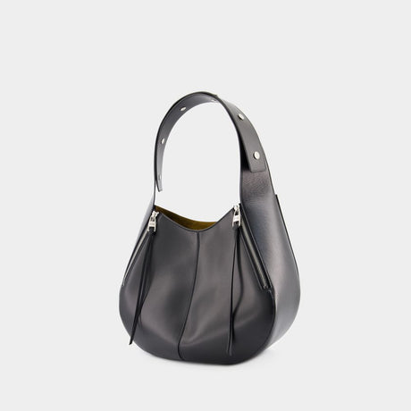 ALEXANDER MCQUEEN Stunning Skull Hobo Handbag for Women in Black - SS24 Collection