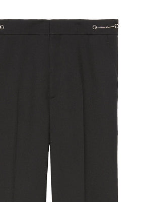 GUCCI Elegant Women's Wool Pants for SS24