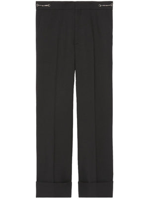 GUCCI Elegant Women's Wool Pants for SS24