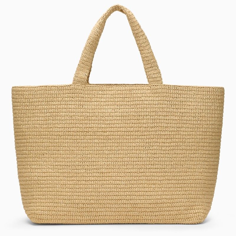 SAINT LAURENT Túi Xách Tote Raffia Đen Thời Trang và Tiện Dụng Cho Nữ - Bộ Sưu Tập SS24