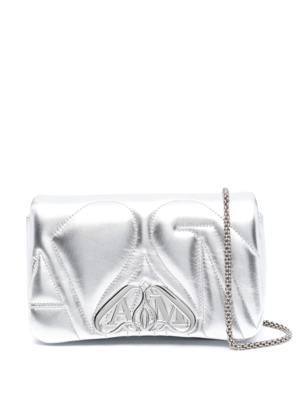 ALEXANDER MCQUEEN 24SS Women's Trendy Shoulder Bag - Light Silver