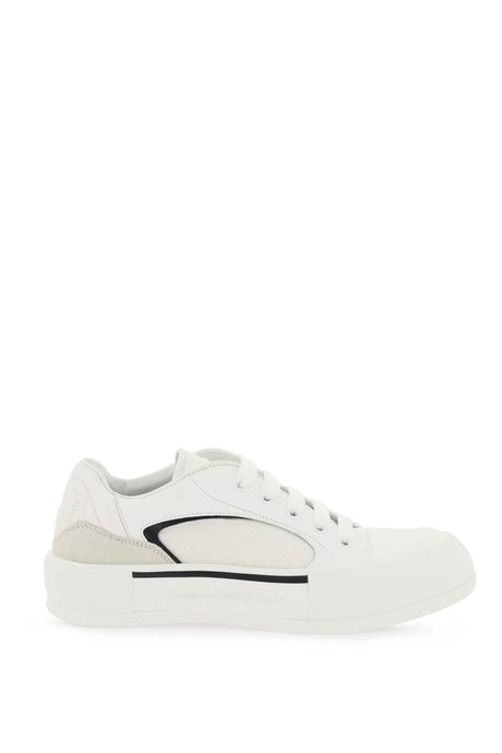 ALEXANDER MCQUEEN 24SS Men's White Black Sneakers