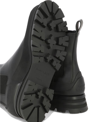 ALEXANDER MCQUEEN Men's 2024 Spring/Summer Black Boots