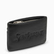 SAINT LAURENT Men's Black Padded Leather Coin Purse - SS24 Collection