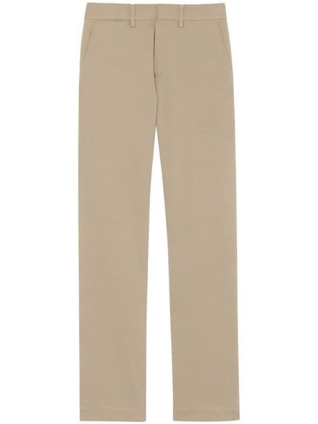 SAINT LAURENT Straight Leg Chino Trousers for Men