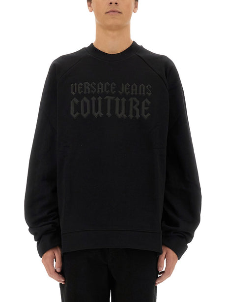 VERSACE JEANS COUTURE Iconic Sweatshirt with Logo - Size L