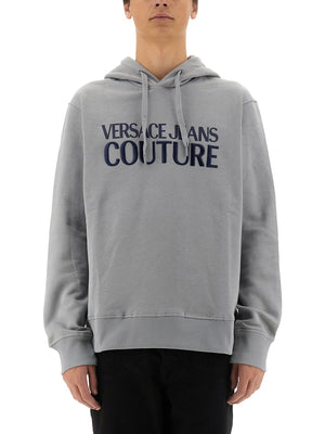 VERSACE JEANS COUTURE Logo Sweatshirt - Regular Fit, Size L