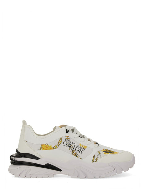 VERSACE JEANS COUTURE Iconic Sneakers with Logo Design