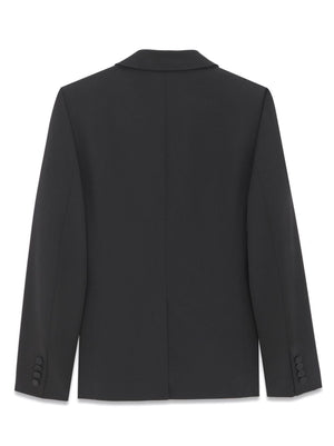 Áo vest Tuxedo lụa từ 100% lông cừu tinh khiết - SS24