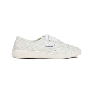BOTTEGA VENETA Sawyer Lace-Up Sneaker in White for Women - SS24 Collection