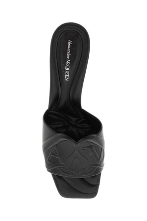 ALEXANDER MCQUEEN Women's Black Sandals - 24SS Fashion Must-Have for 2024