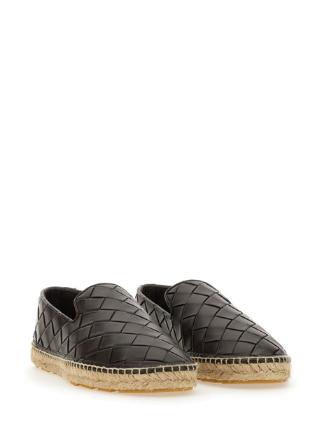 BOTTEGA VENETA Leather Espadrille Sandals for Men